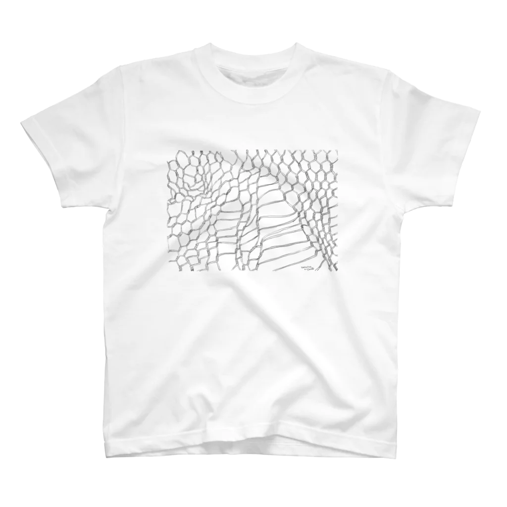 nisai®のWIRE NET WORK by nisai® Regular Fit T-Shirt