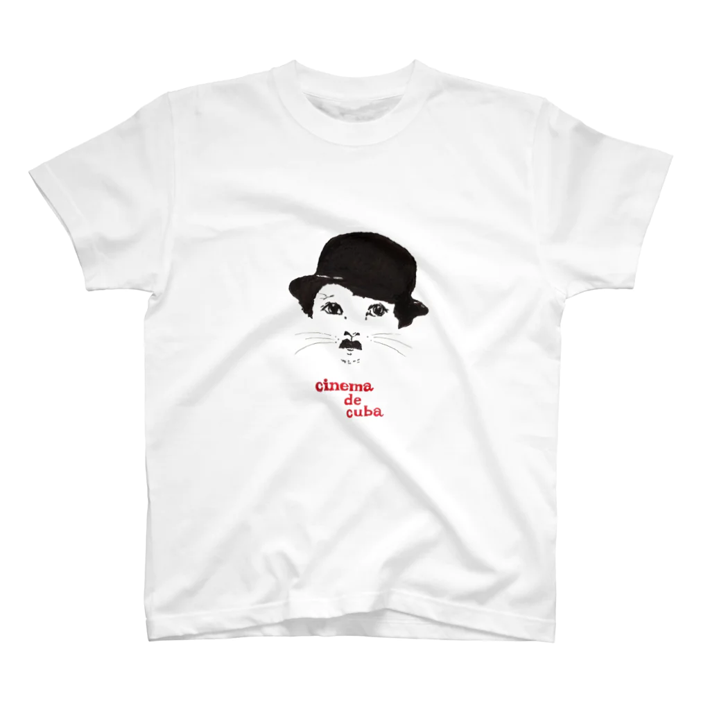 sacco_in offical goodsのChaplin Cat Regular Fit T-Shirt