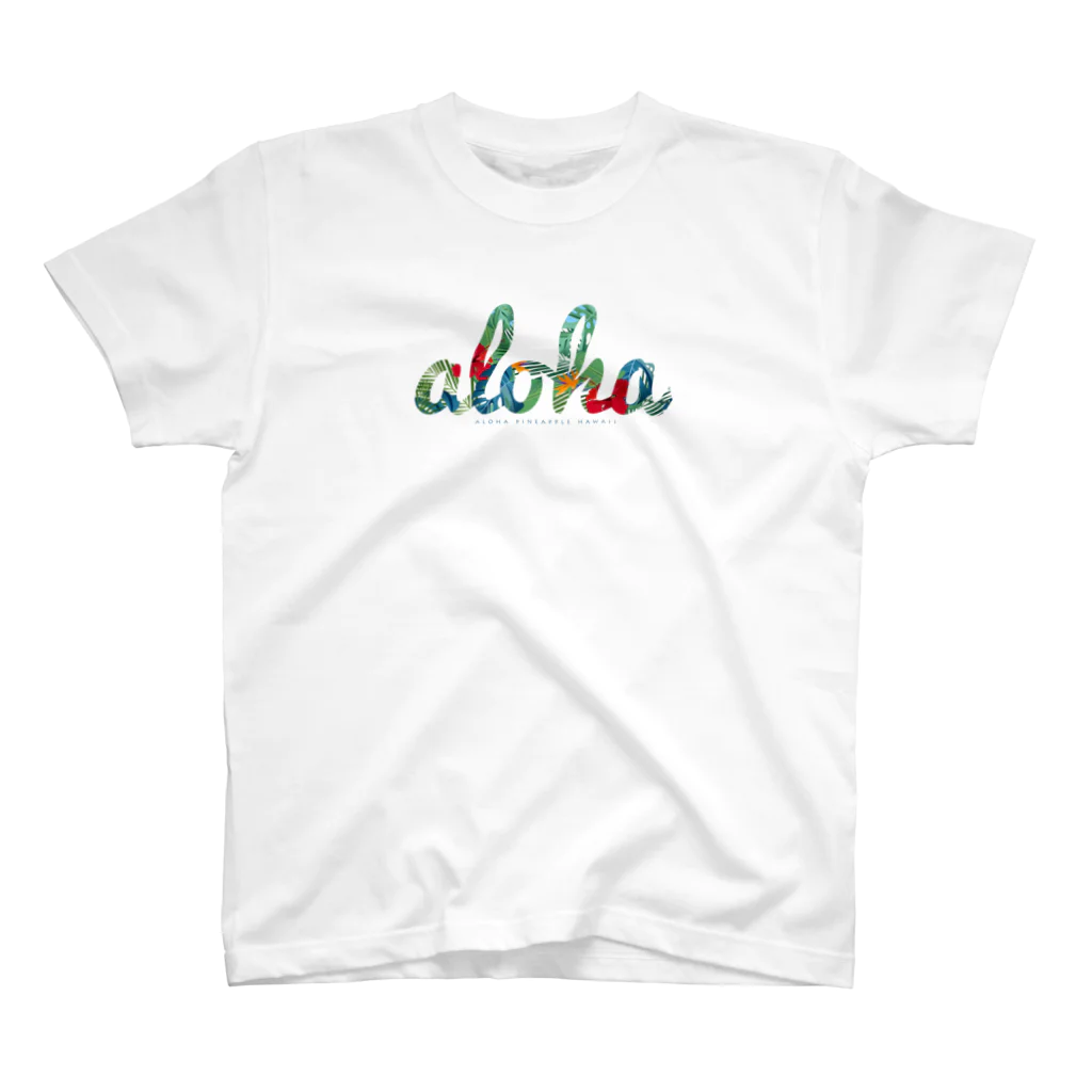 aloha_pineapple_hawaiiのaloha Hawaiian ボタニカル 118 Regular Fit T-Shirt