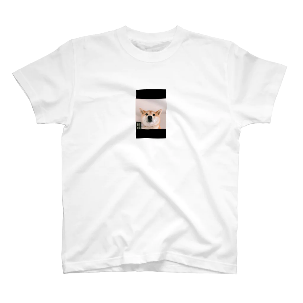 misoの柴犬T（チェキ風） Regular Fit T-Shirt