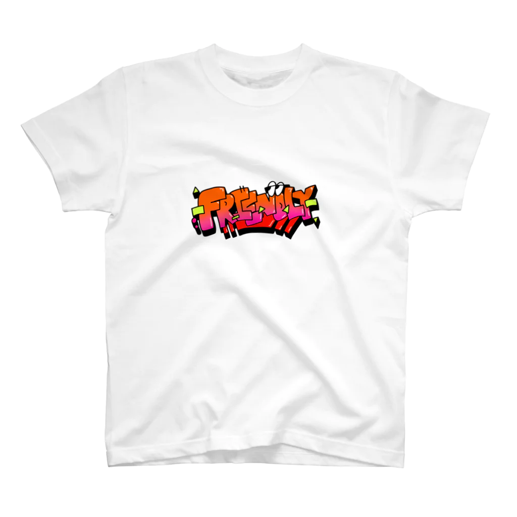 りりっくの落書きのFRIENDLY ジップパーカー Regular Fit T-Shirt