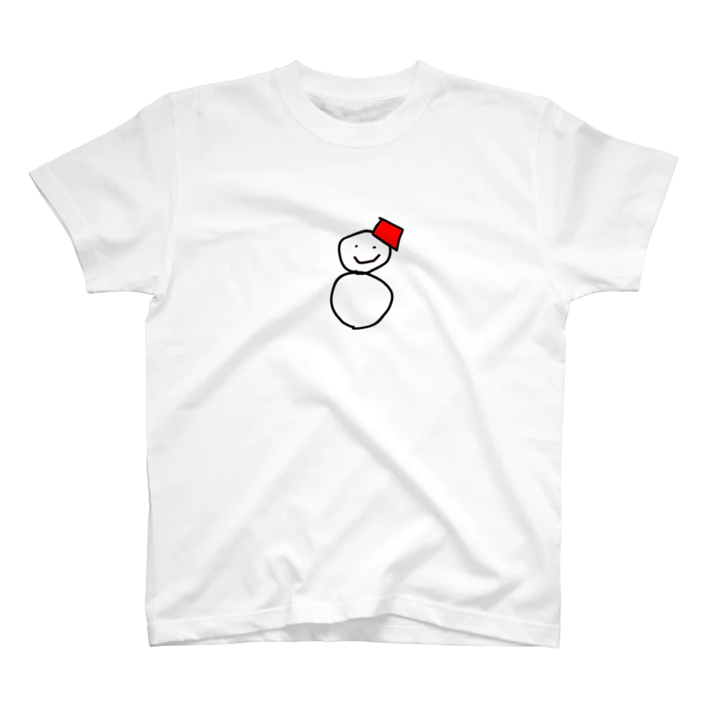 Kamui Labの雪ダルマ君のマーク Regular Fit T-Shirt