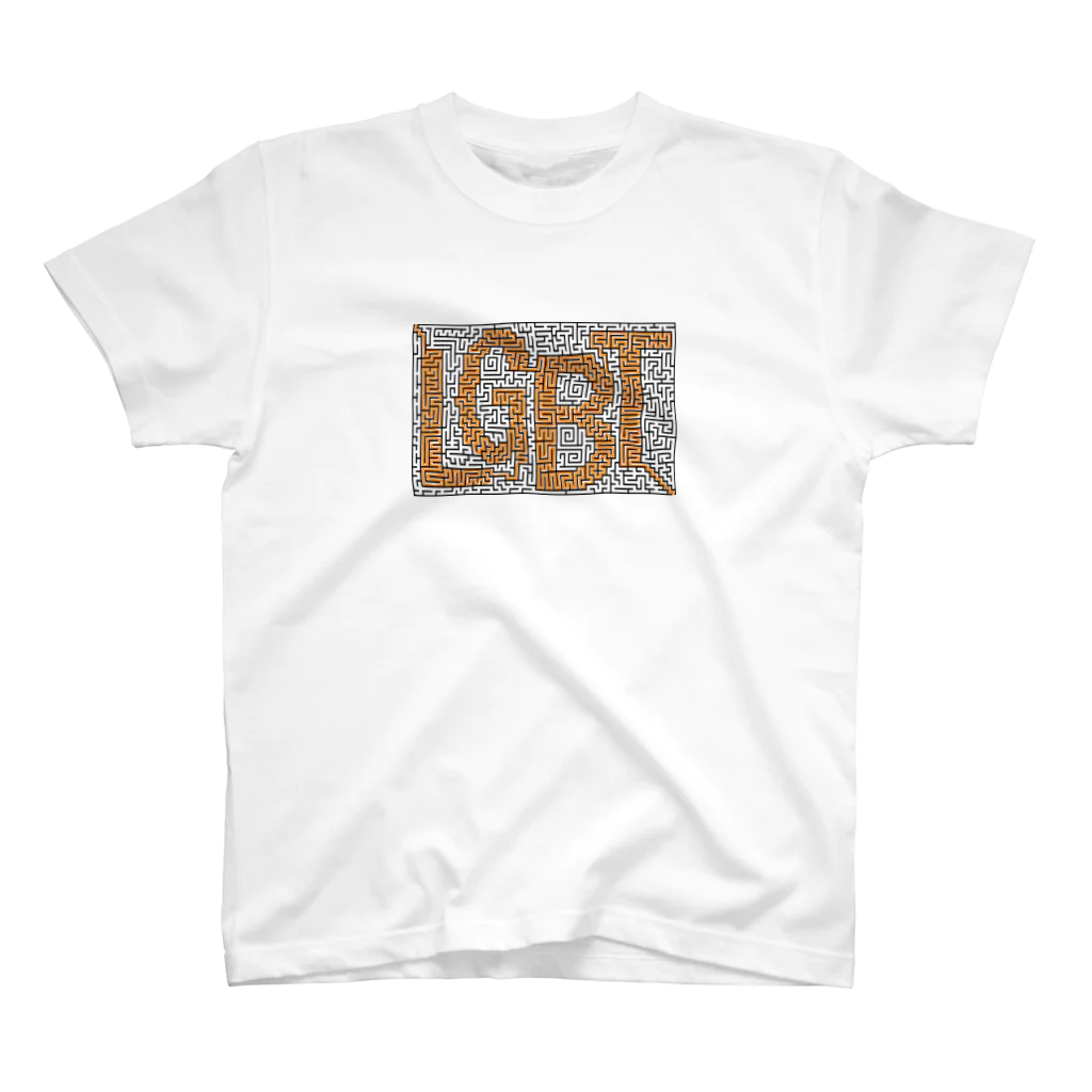 MP0制作の迷路でLGBT（橙色） Regular Fit T-Shirt