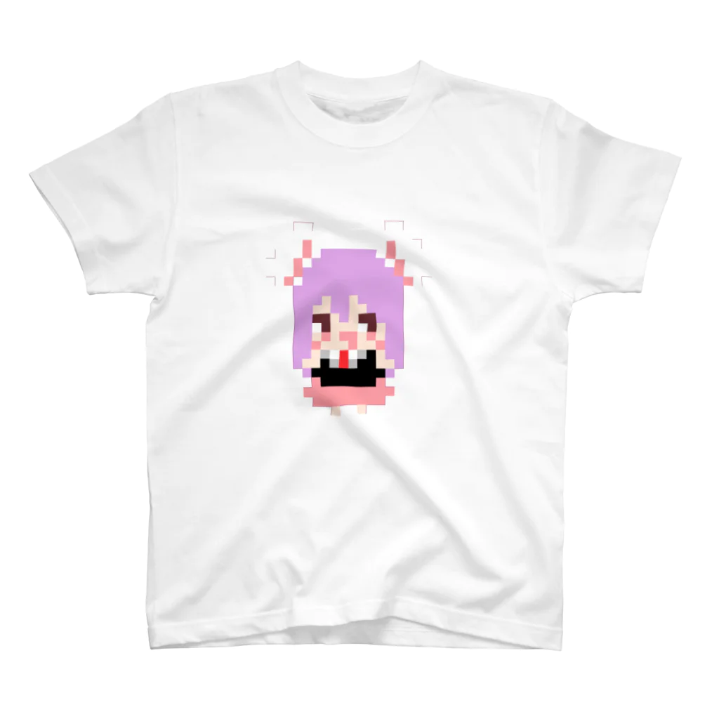 林檎✡PandemoniuMのドット絵うどんげ スタンダードTシャツ