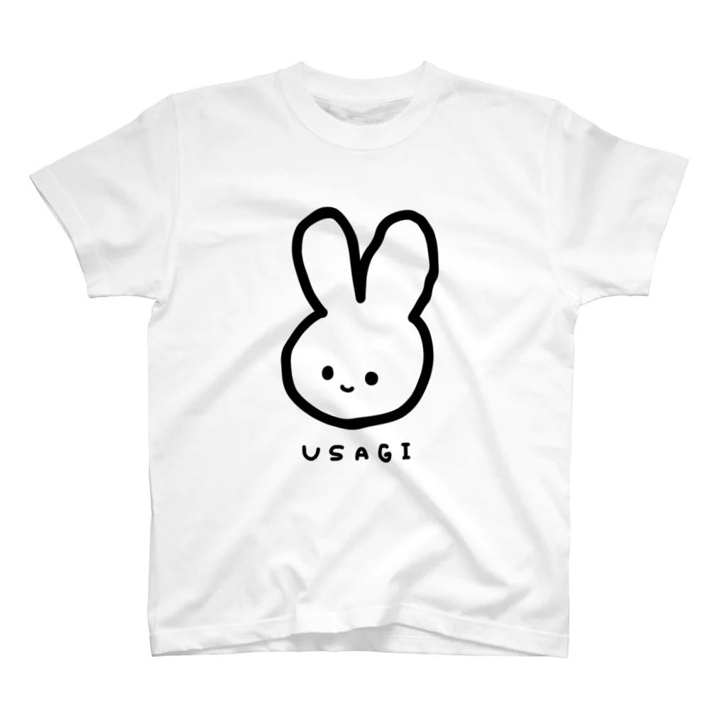 下町小町のゆるうさぎ Regular Fit T-Shirt