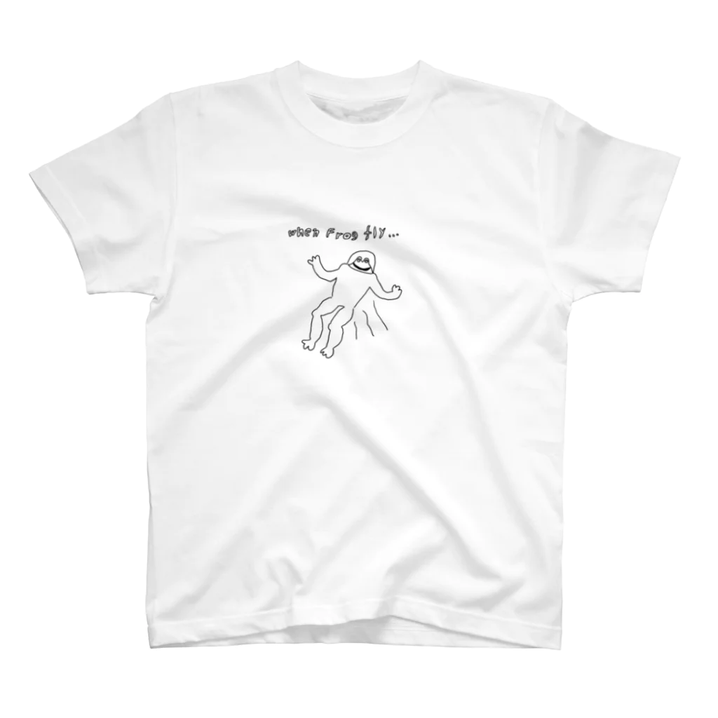 ta_rのWhen Frogs fly... Regular Fit T-Shirt