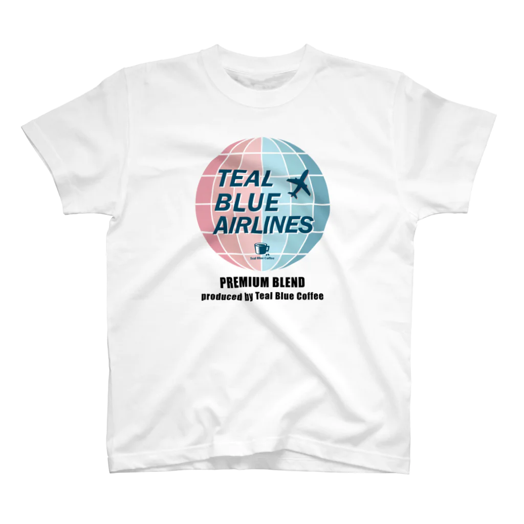 Teal Blue CoffeeのTEAL BLUE AIRLINES スタンダードTシャツ