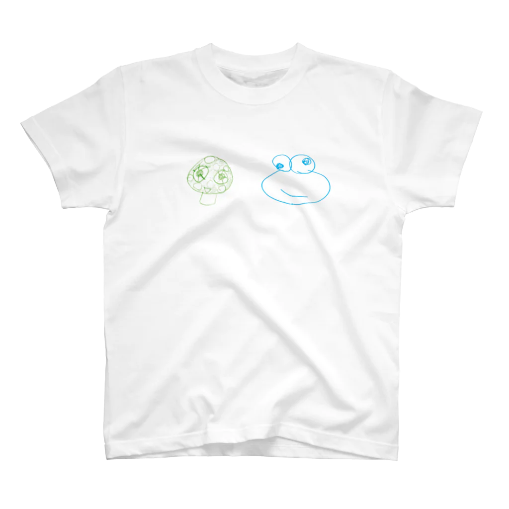 🐚ツブガイさん🐚のよーときのこ スタンダードTシャツ