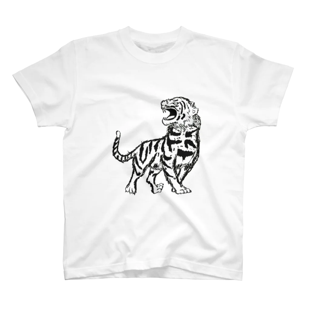 SASARiNS の白虎 スタンダードTシャツ
