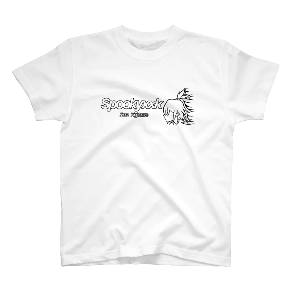 Spookyxxk's marketのオリジナルロゴグッズ スタンダードTシャツ