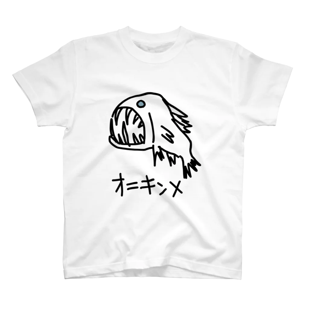 いきものや のの(本館)のオニキンメ スタンダードTシャツ