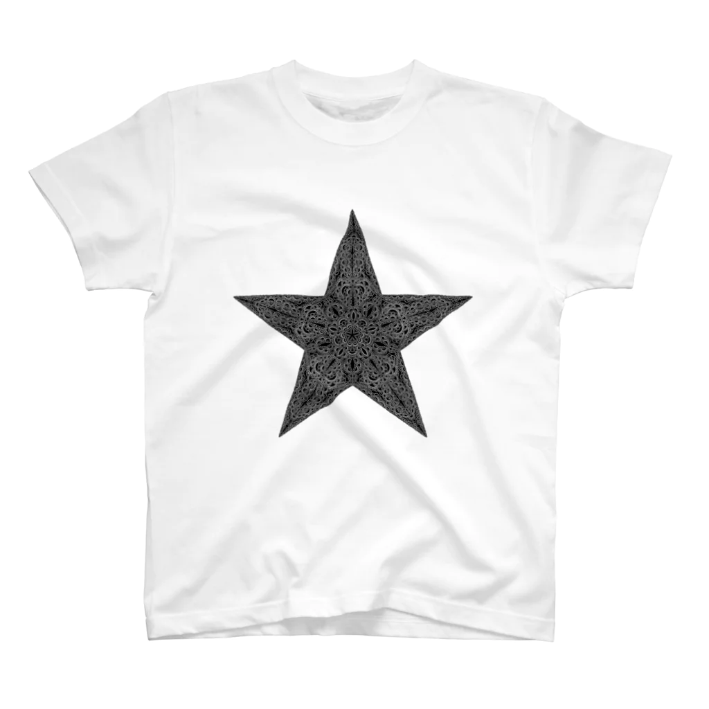 NAHO ISHII / 石井七歩の曼陀羅 - STAR Regular Fit T-Shirt