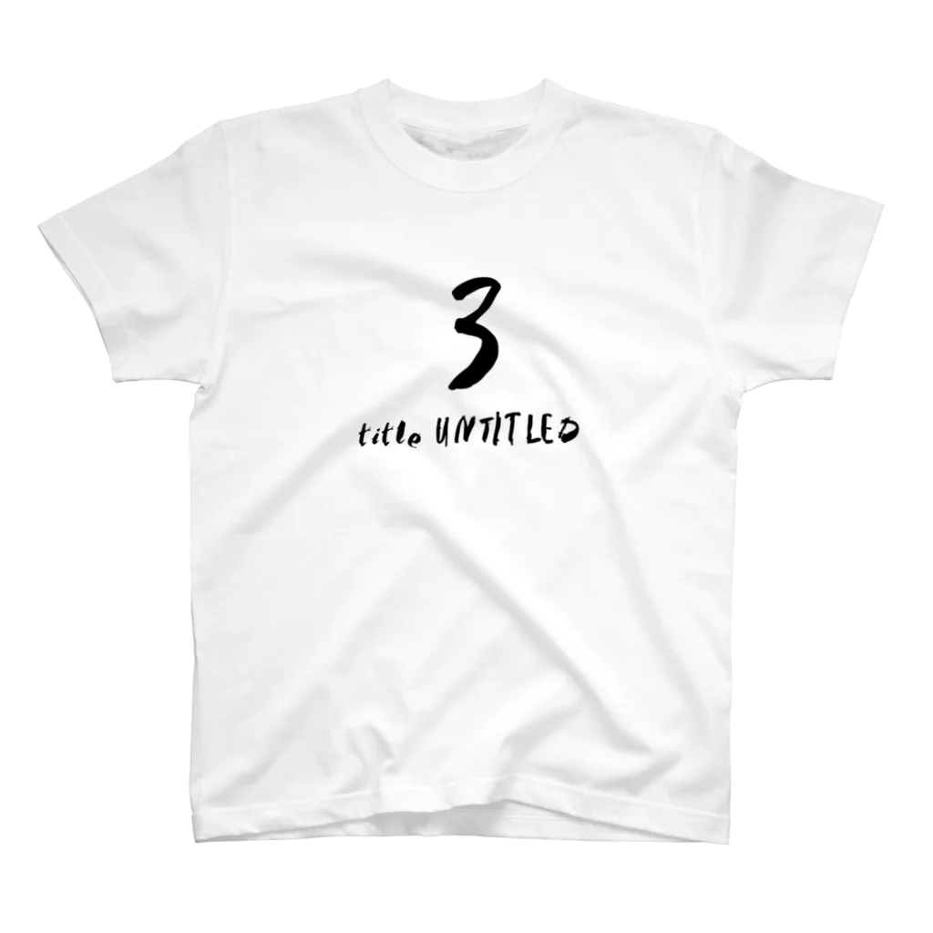 title UNTITLEDのtitle UNTITLED|03_22SS スタンダードTシャツ