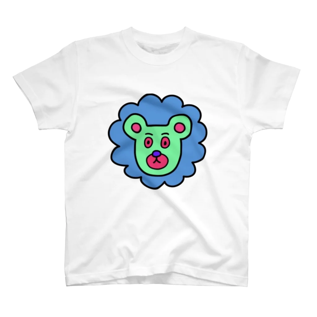 ぽぽぽぽぽぽのハイカラらいおん スタンダードTシャツ