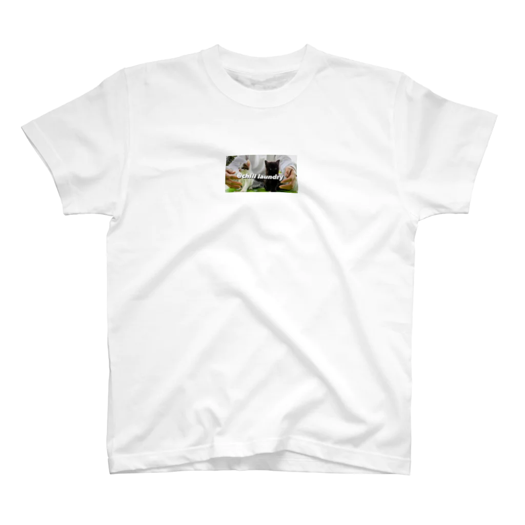 chill_laundryの@chill laundry logo スタンダードTシャツ