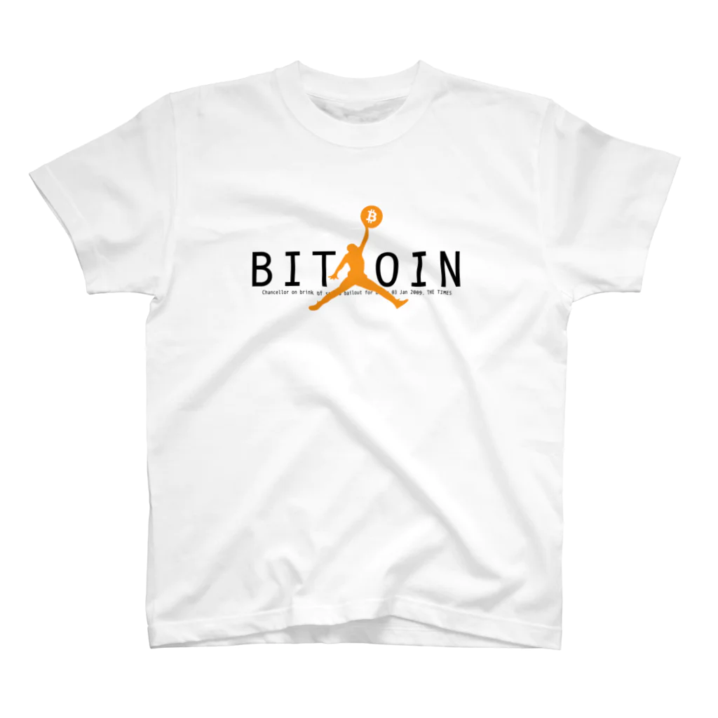 クリプトNのBTC-T-01 Regular Fit T-Shirt