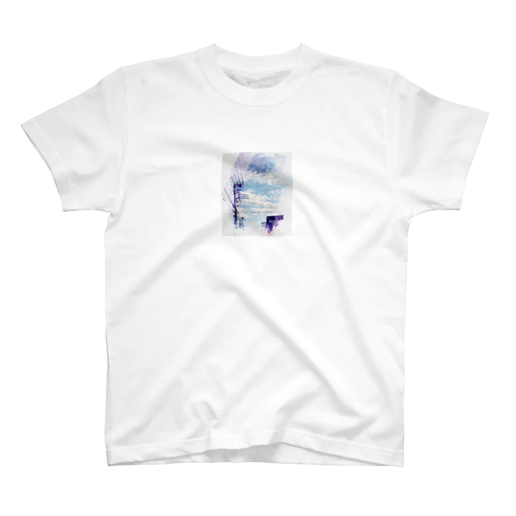 se-ra*の空色とひつじ雲 Regular Fit T-Shirt