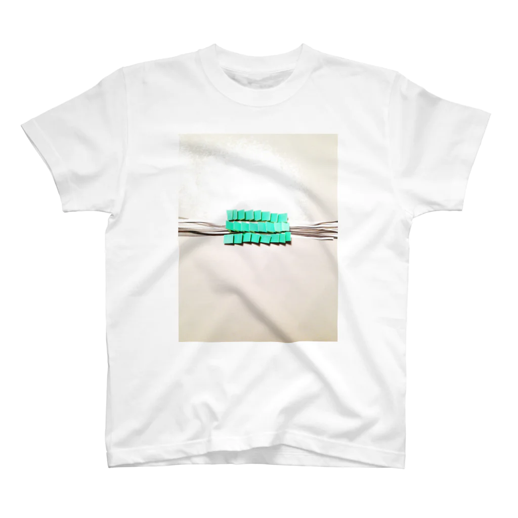 zumiのmizuhiki_emerald_t Regular Fit T-Shirt