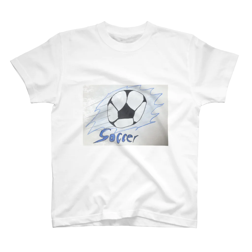 fashiondesignerのサッカーボール スタンダードTシャツ