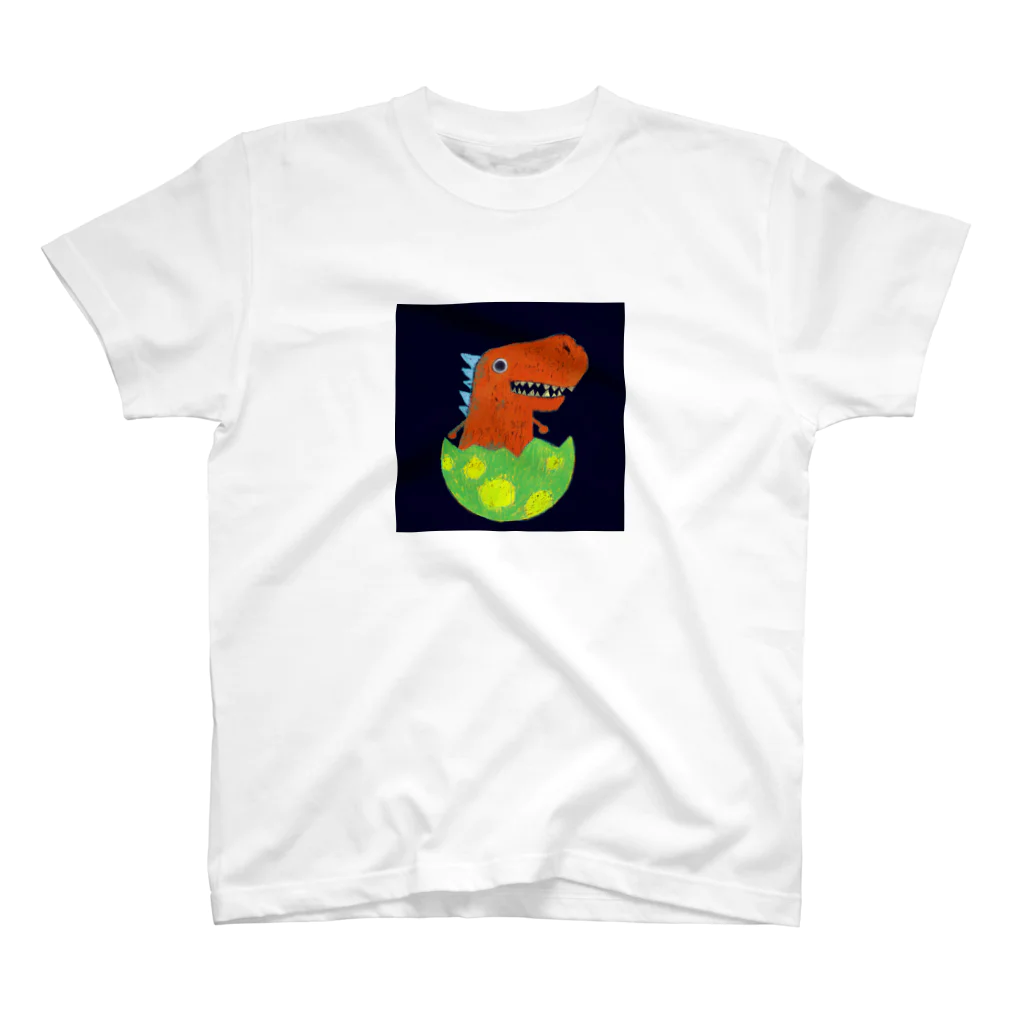 エビナ🦖キキのChibikko-saurus Regular Fit T-Shirt