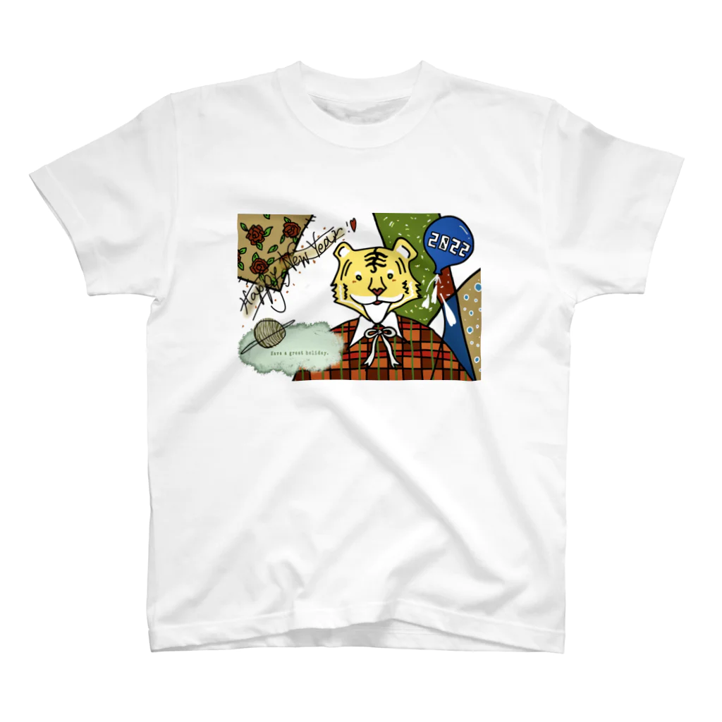 My world viewの洒落たタイガー2022 スタンダードTシャツ