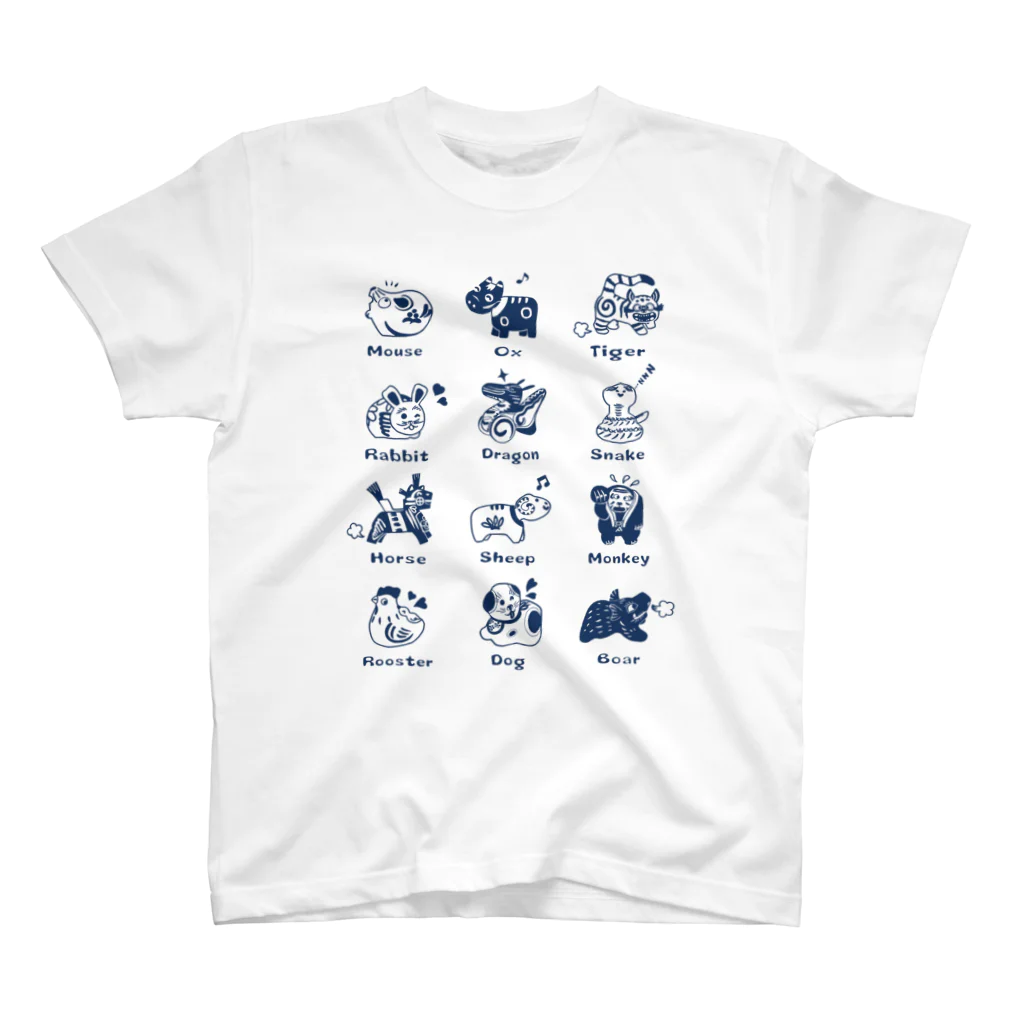 SU-KUのThe Zodiac of Fukushima Regular Fit T-Shirt