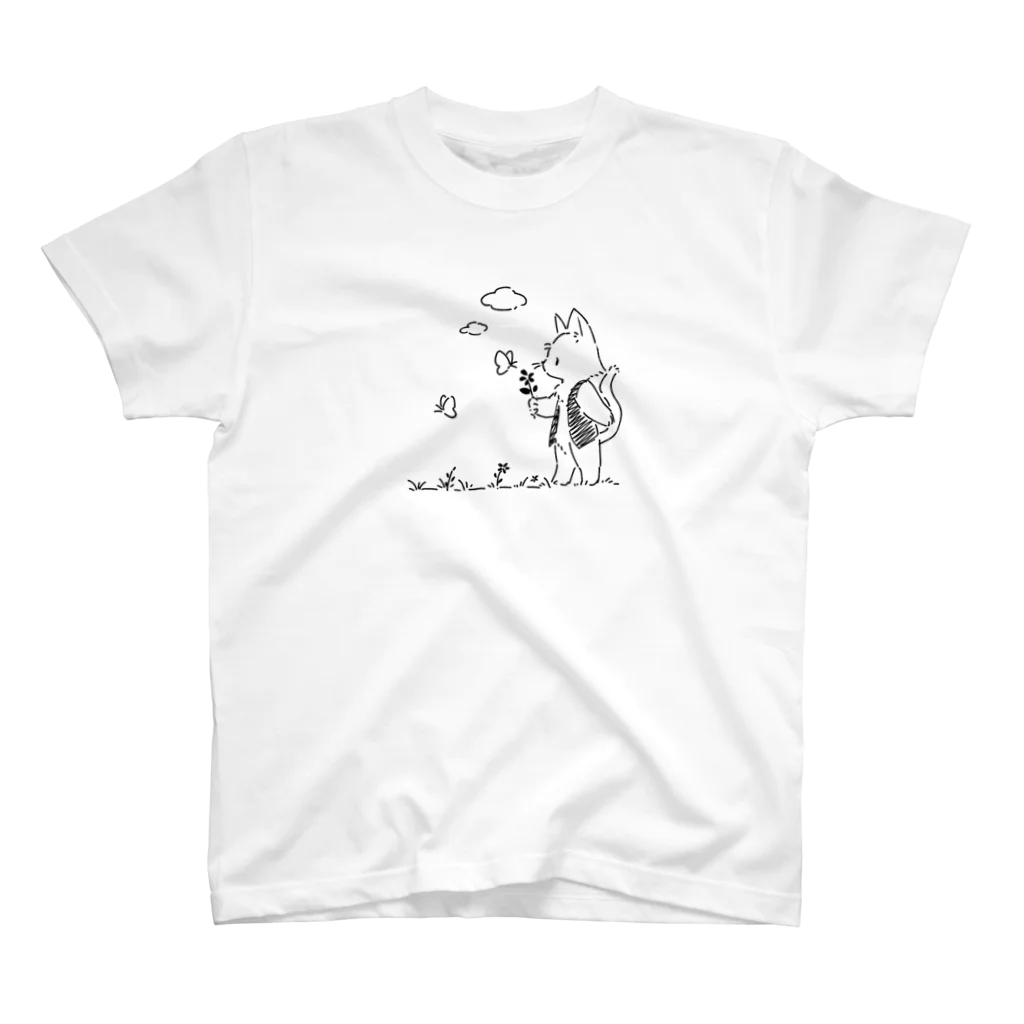 ひだまり屋のおさんぽねこ Regular Fit T-Shirt