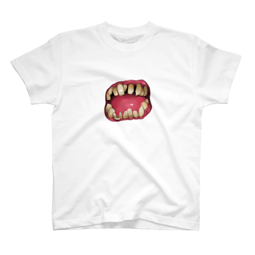 psychodoughnutsのcharming teeth スタンダードTシャツ