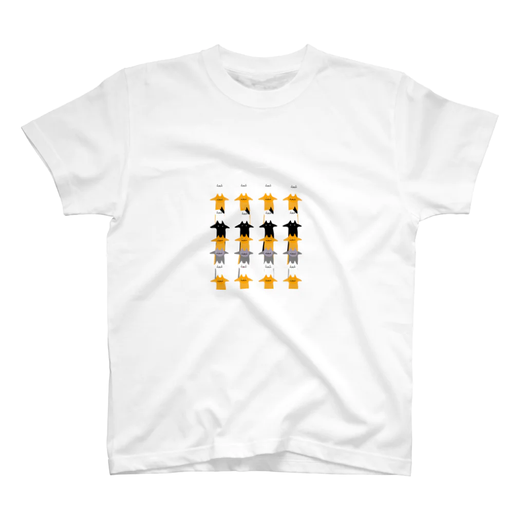 orangecat.nftのさわさわねこ君 Regular Fit T-Shirt