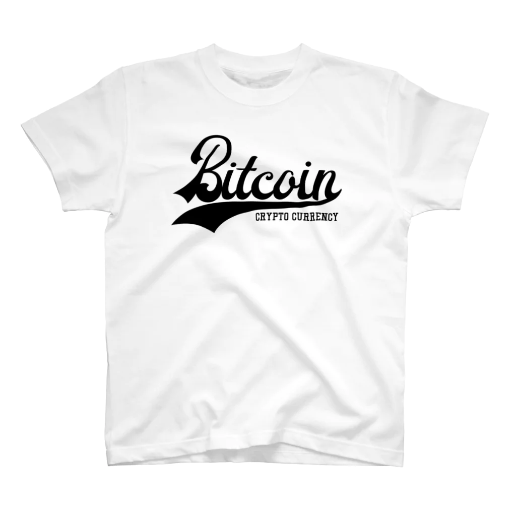 TROPiCALViBESのbitcoin #2 black font スタンダードTシャツ