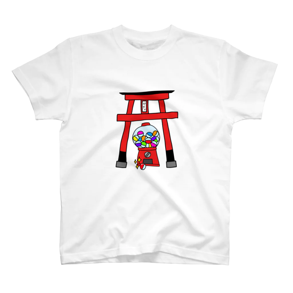 麦畑のガチャ神様 スタンダードTシャツ