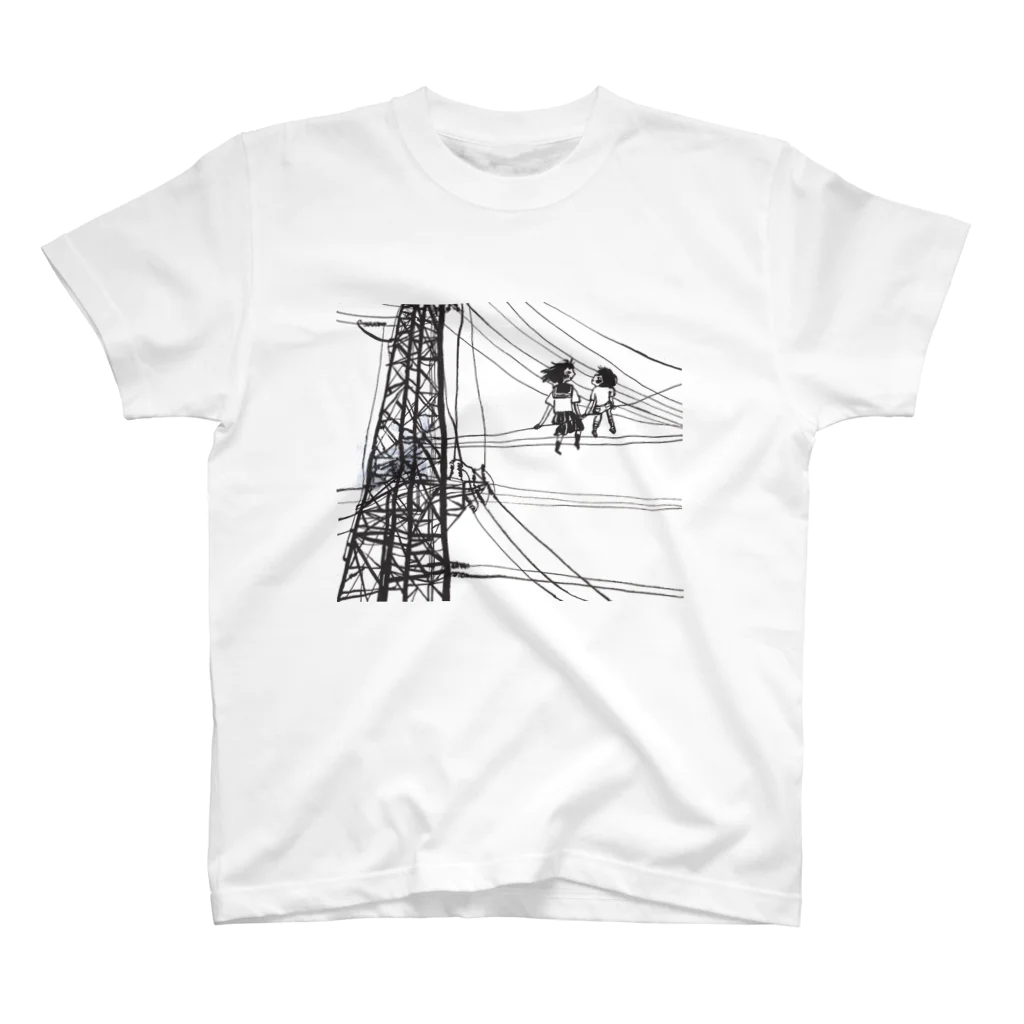 fumika no mise 井上文香の鉄塔少女 Regular Fit T-Shirt