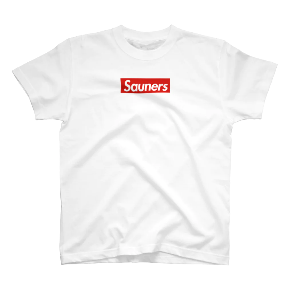 おもしろいTシャツ屋さんのSauners SAUNERS サウナーズ サウナ サウナー SAUNA Regular Fit T-Shirt