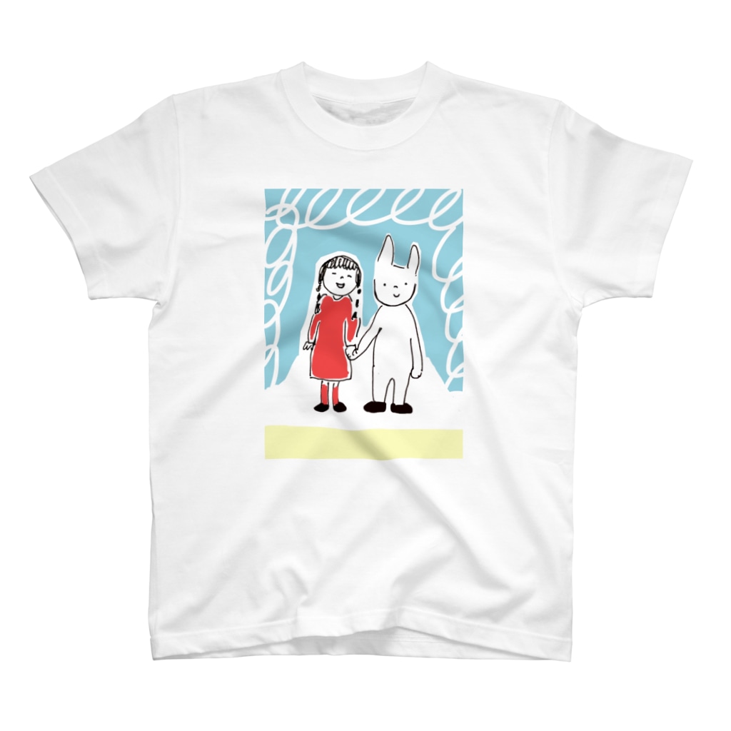 いわまともこのなかよし Regular Fit T-Shirt