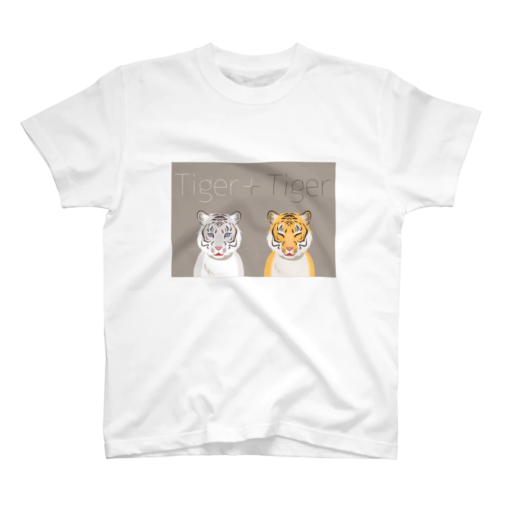 Baby TigerのTiger+Tiger スタンダードTシャツ