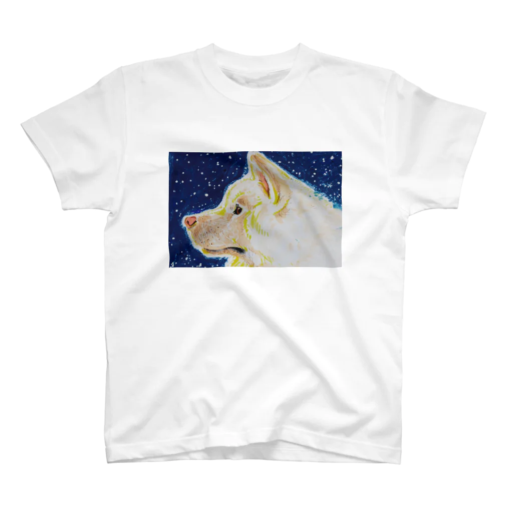 カンノユカの秋田犬のケンシロウ スタンダードTシャツ