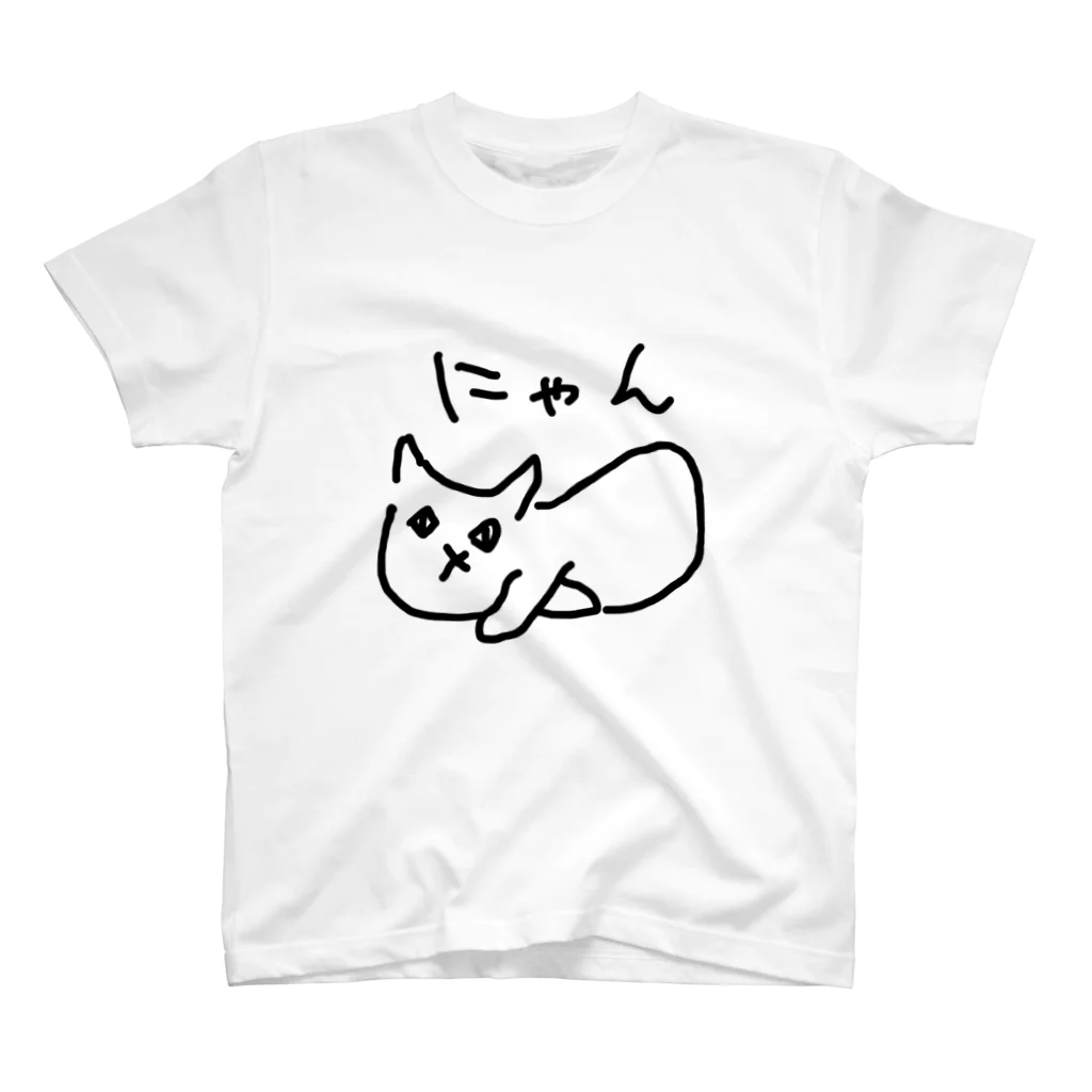 ののの猫屋敷の【もめん】 スタンダードTシャツ