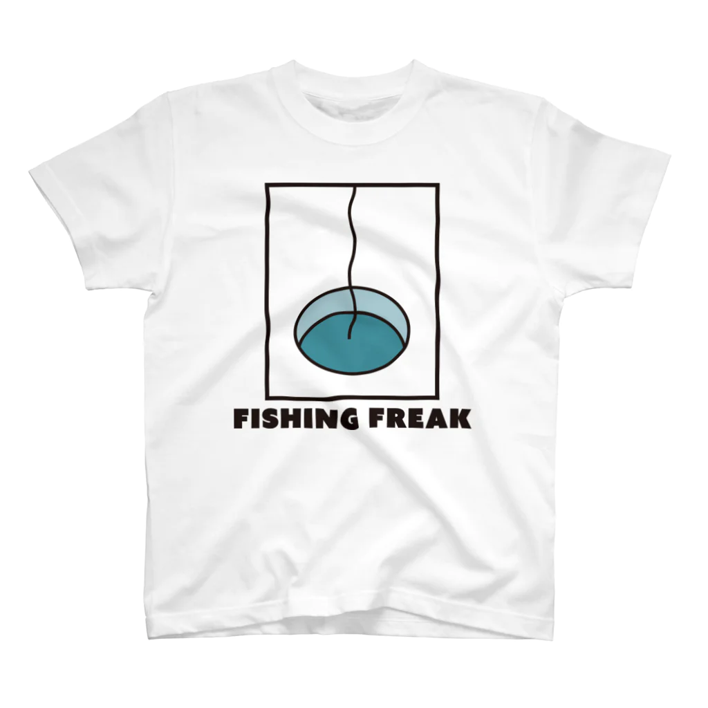 tsuriii(ツリー）のWinter Fishing_wakasagi Regular Fit T-Shirt