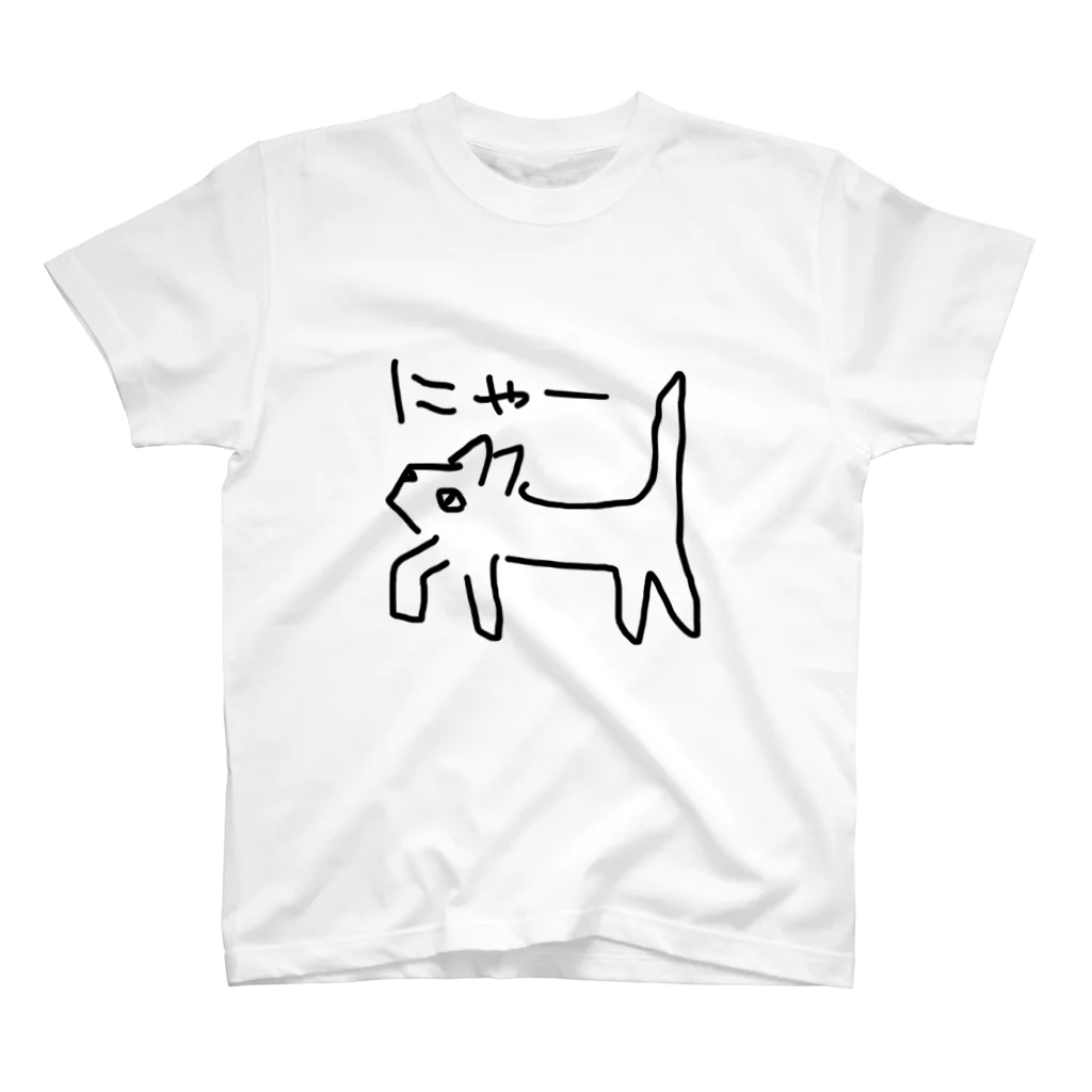 ののの猫屋敷の【テト】 スタンダードTシャツ