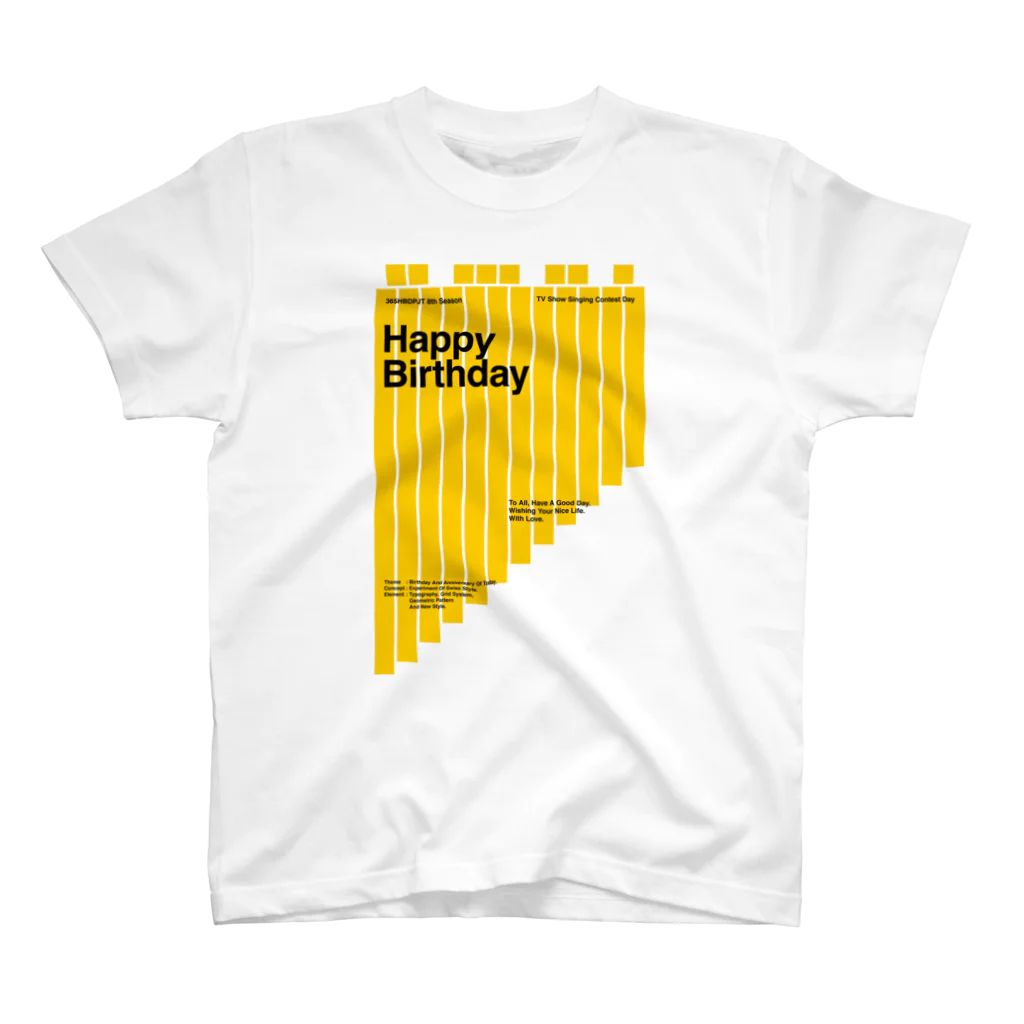 365HBD_suzuriの365HBD_134（01.19） スタンダードTシャツ