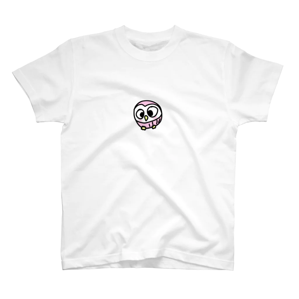 フクロウちゃんの隠れ家のパステルフクロウちゃん Regular Fit T-Shirt