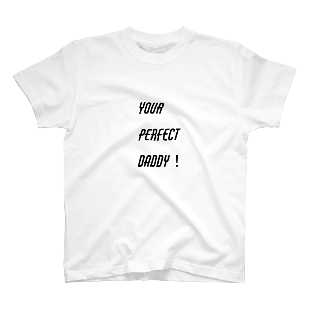 jute.m平面体のperfect daddyへ スタンダードTシャツ