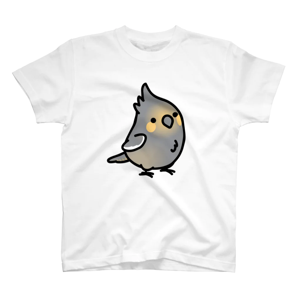 Cody the LovebirdのChubby Bird オカメインコ スタンダードTシャツ