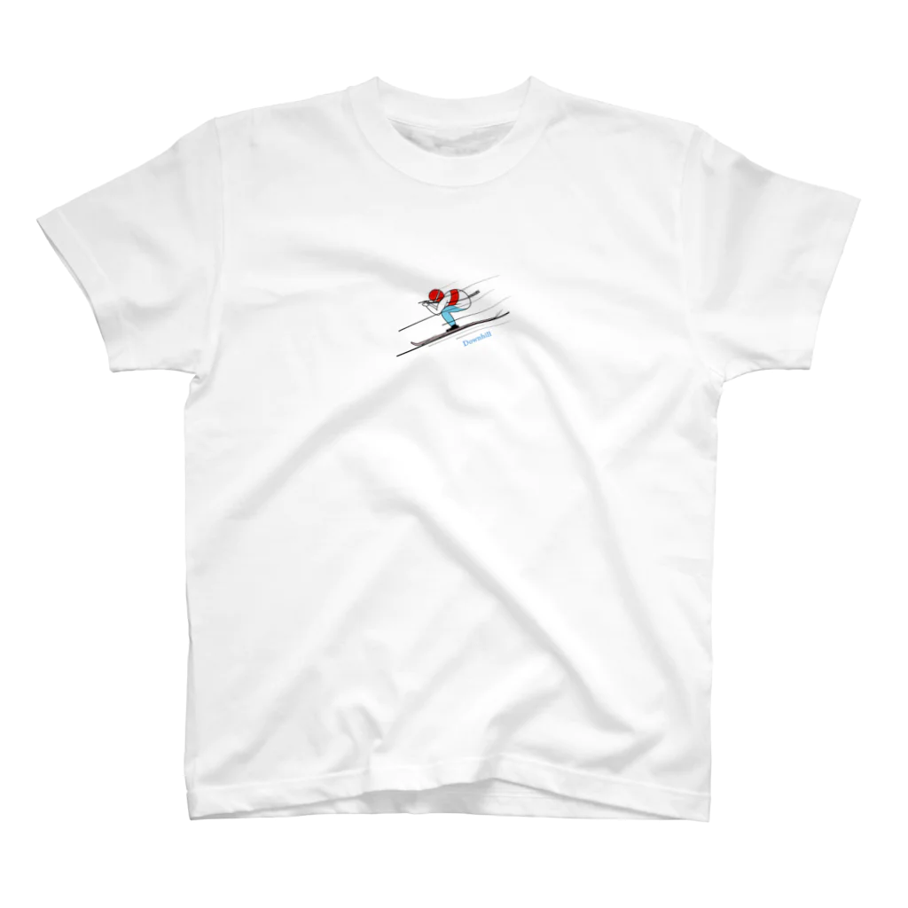 Melvilleの斜滑降（downhill） スタンダードTシャツ