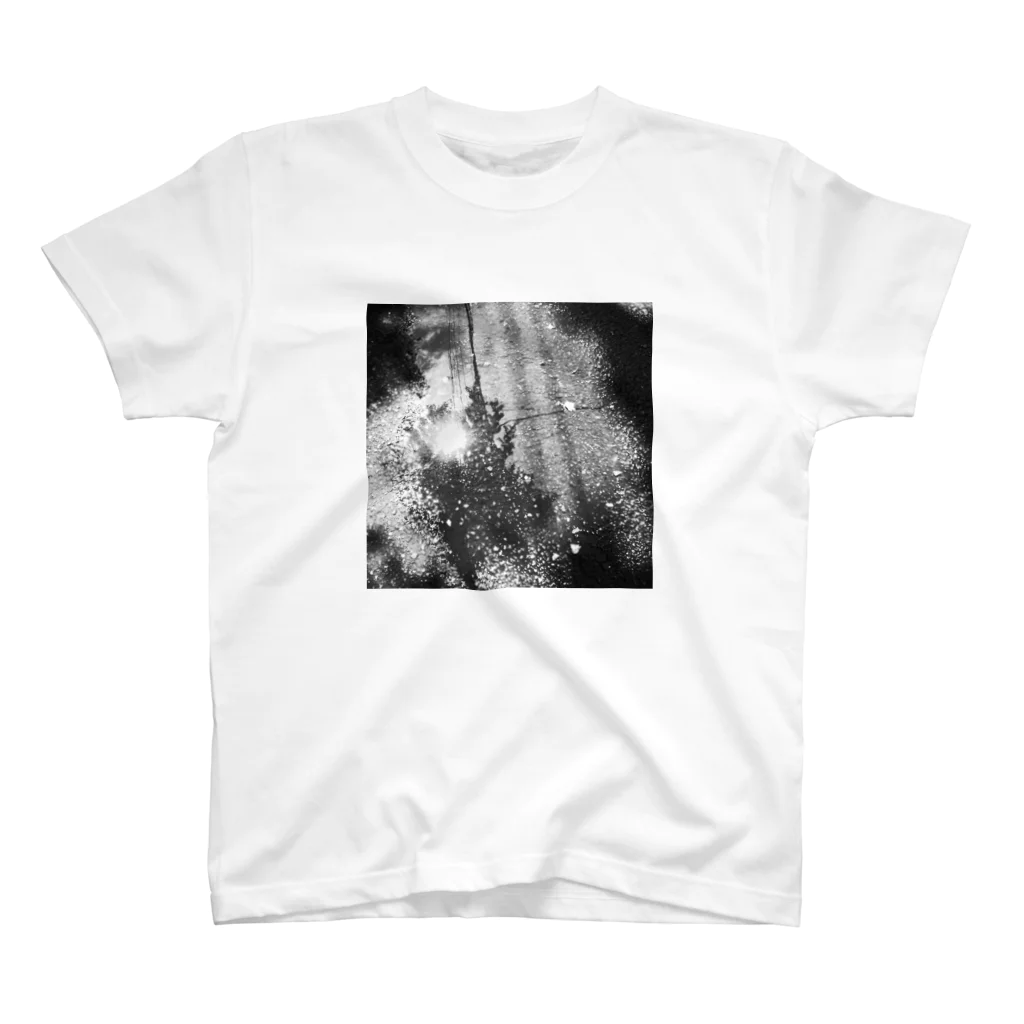 crowolf のpuddle square スタンダードTシャツ