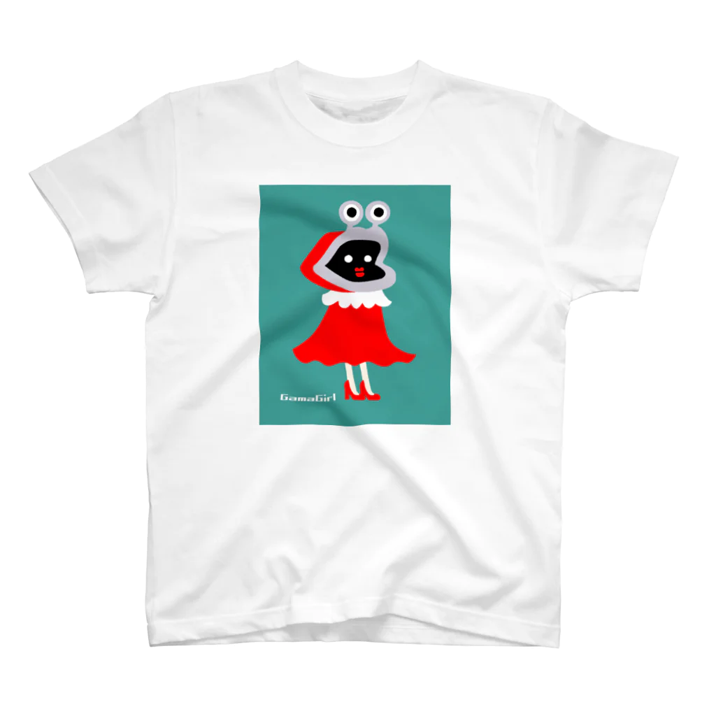 TakeLoop_goodsのGamaGirl ColorVer. Regular Fit T-Shirt