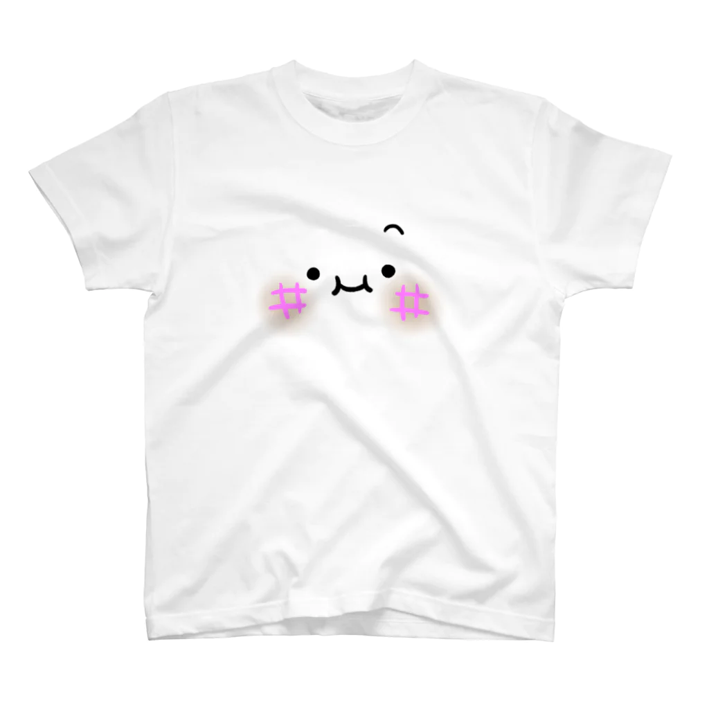 ながもちいえのドアップもち スタンダードTシャツ