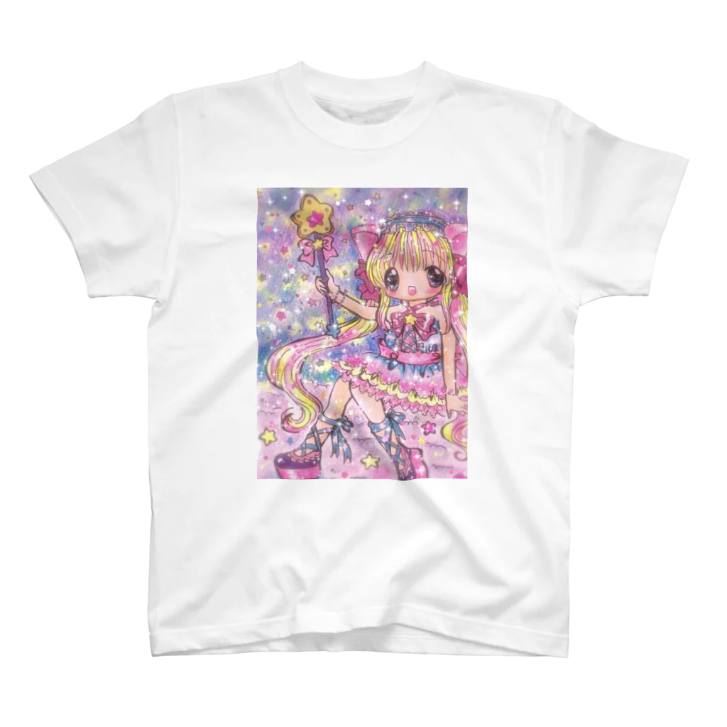 うさぎちゃんの幼女風味の魔法少女にゃんこ スタンダードTシャツ