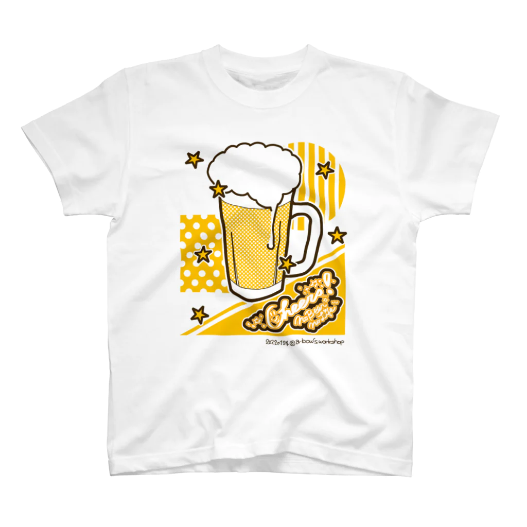 a-bow's workshop(あーぼぅズ ワークショップ)のCheers! スタンダードTシャツ