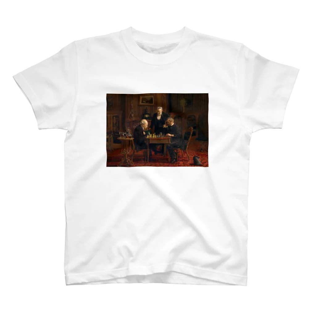 antique_museumのThe Chess Players スタンダードTシャツ